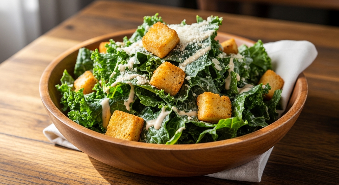 Kale Caesar Salad