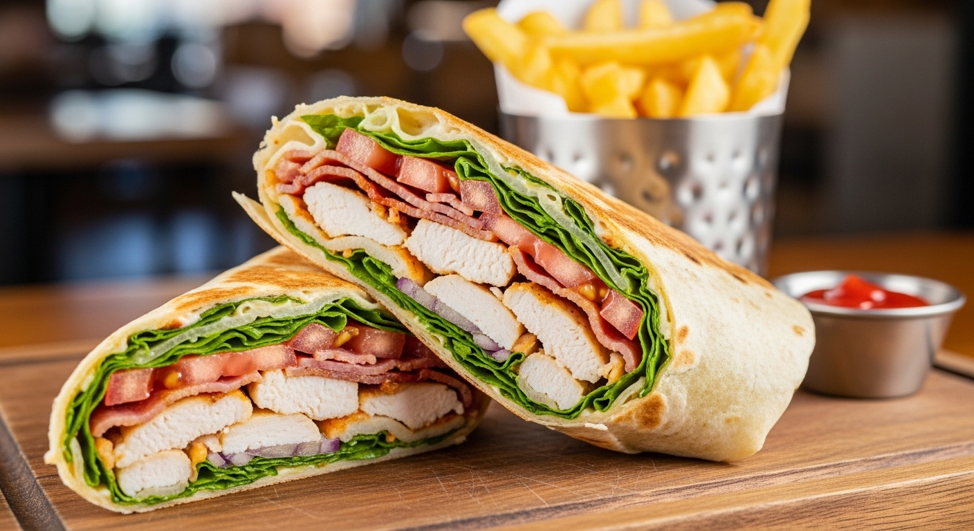 Chicken Club Wrap 